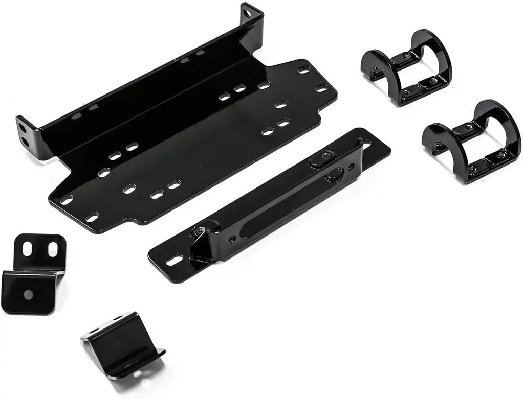 Black for 2019+ for Honda 3500 / lb Mounting Talon SuperATV Install! 1000R Ready Heavy Complete with 3500 Duty 1000X Kit 2020+ Winch Ops Winch Plate Winch 1000X-4 Included Talon lb.