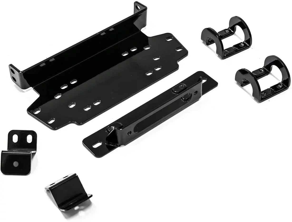 Black for 2019+ for Honda 3500 / lb Mounting Talon SuperATV Install! 1000R Ready Heavy Complete with 3500 Duty 1000X Kit 2020+ Winch Ops Winch Plate Winch 1000X-4 Included Talon lb.