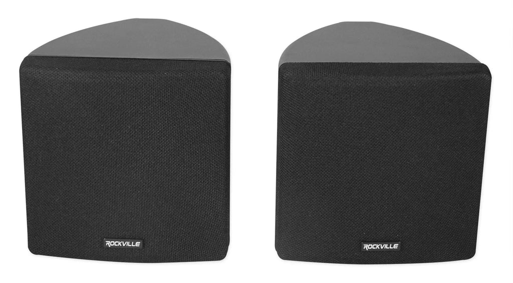 Receiver+(6) Black Home JBL 3.5" 6-Zone Audio Pendant+Ceiling Cube+(2) Speakers