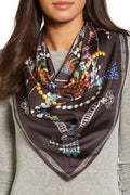 Silk Heirloom Multi Scarf Echo