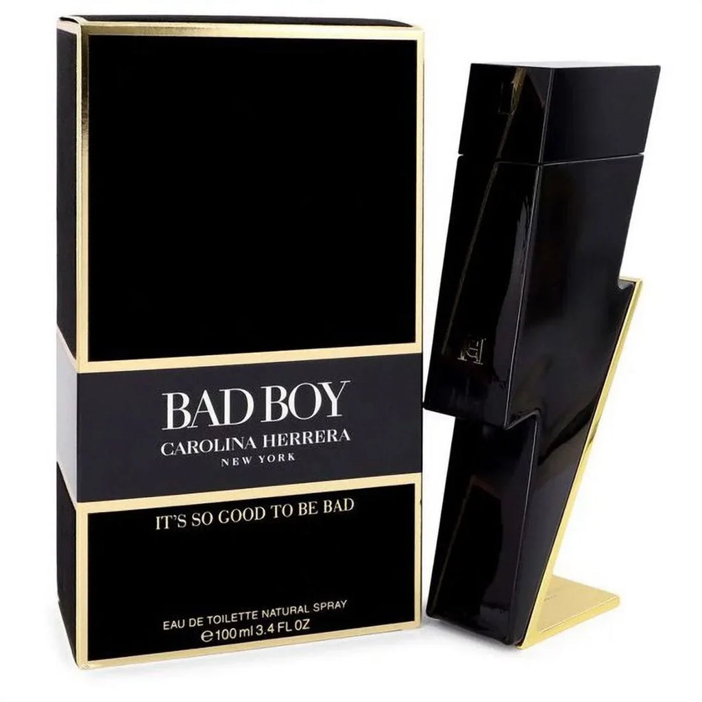 Bad Boy Ca-roli-na De 3.4 Perfume Eau Men's Spray NEW Her-re.ra_EDT oz Toilette Spray