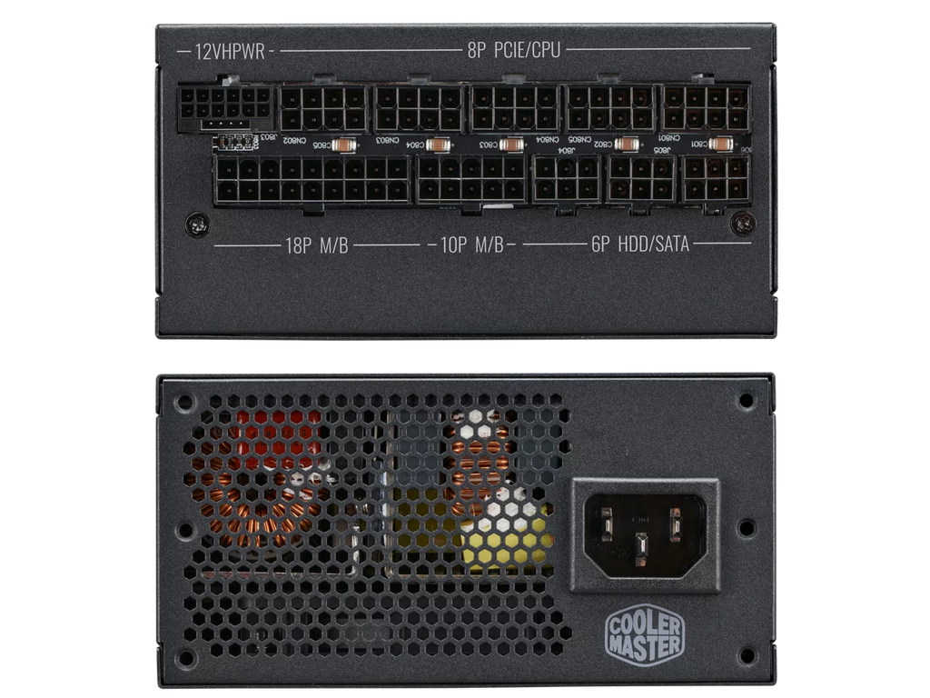 Factor SFX ATX3.0, Platinum 1100W Fully Form Bracket 80+ Efficiency, Fully ATX SFX Platinum Modular, Master Cooler V1100 SFX, (MPZ-B001-SFAP-BUS) Included,