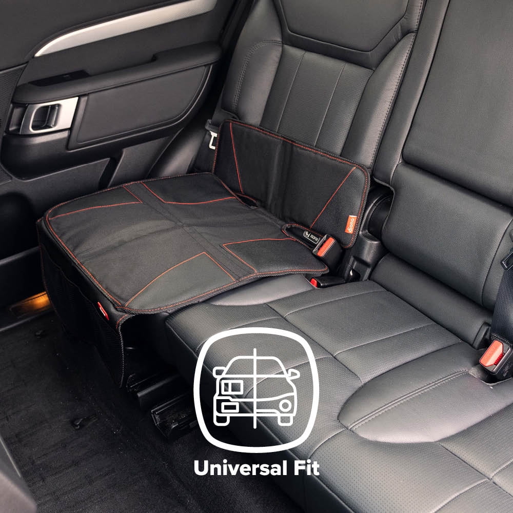Tested, Water Car Black Seat Resistant, Protector, Crash 2 Diono Mat Super Pack