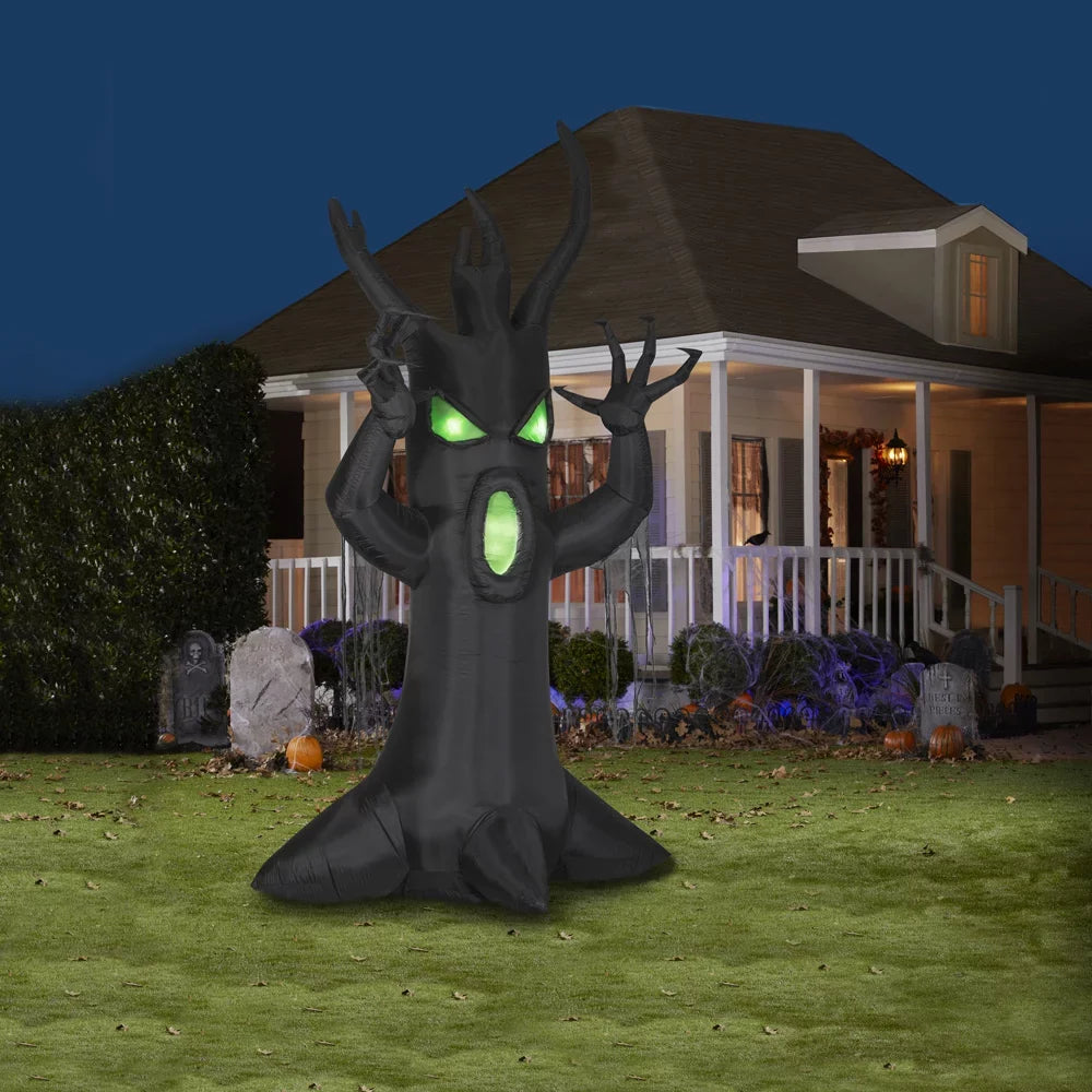 Halloween Inflatables Tall Tree Big 12FT Scary self-inflating Airblown