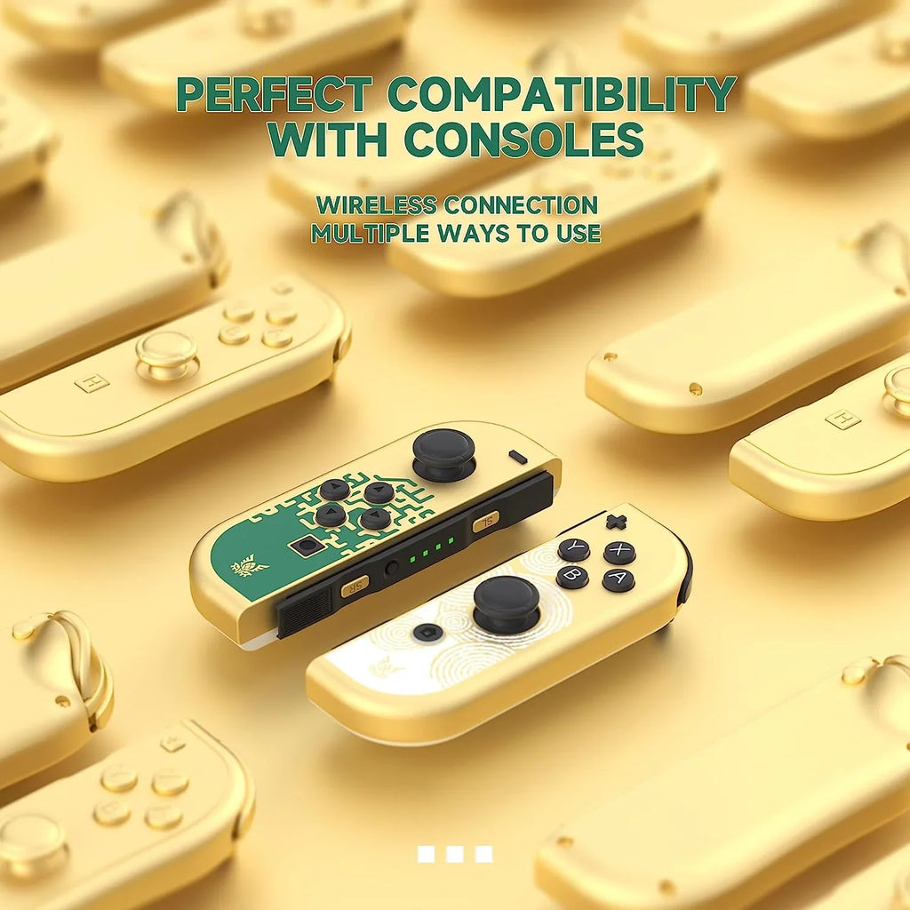 & Replacement Vibration/Motion Nintendo for for Control/Wake-up/Screenshot Controllers Switch Dual Switch, Wireless Controller Left Joycons with Right