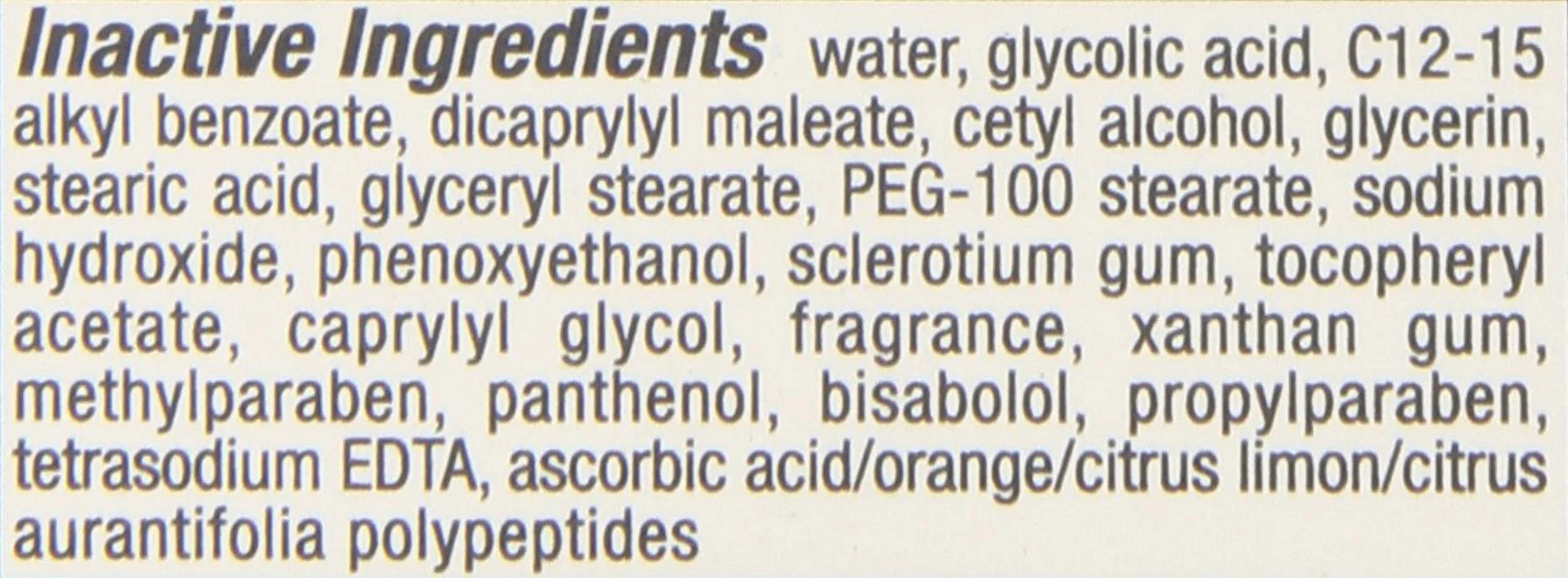 Cream Lotion Vitamin & Sunscreen B5, With Hydroxy, Glycerin, Neutrogena Alpha Skin 2.5 Spf Alpha Glycolic 15 - Acid C, Wrinkle Face Acid, E Healthy With Vitamin Vitamin Moisturizer Hydroxy & Anti