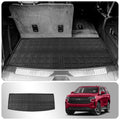 3rd Chevy Tahoe (Trunk 2021-2023 Fit Trunk Row Chevry Cargo Liner Cargo Weather TPE All Yukon Seats) 2022 Tahoe Liner Trunk Accessories GMC (Behind Mat The Mat) Mat