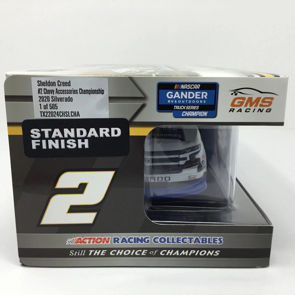Accessories GOTS Chevy Sheldon Diecast 2020 1:24 Creed Championship