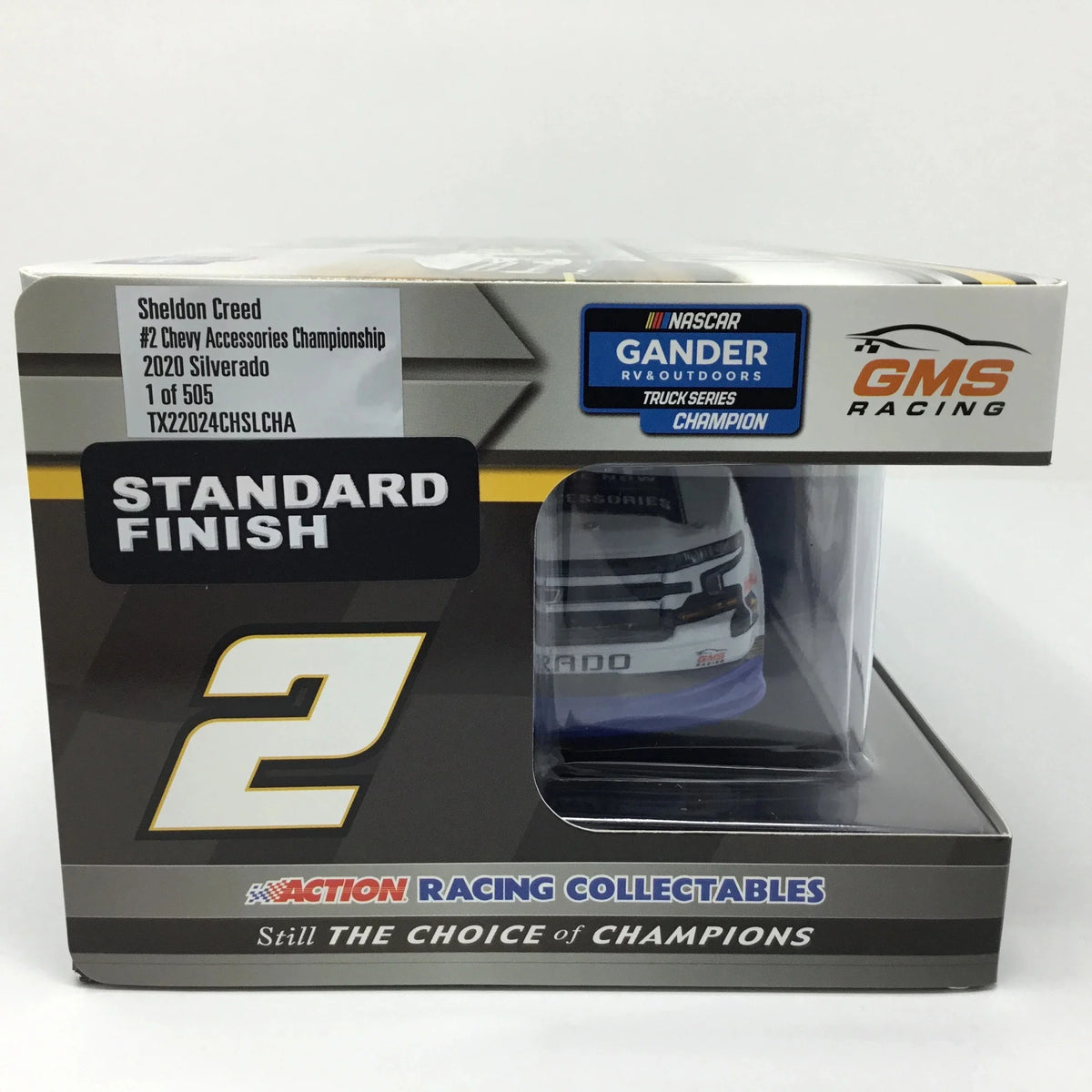 Accessories GOTS Chevy Sheldon Diecast 2020 1:24 Creed Championship