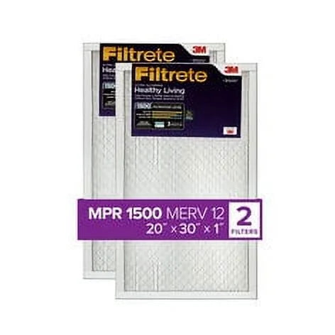 in , cm in UR22-2PK-1E, cm 30 x Allergen x 76.2 Ultra in (50.8 1 Filter 20 Filtrete cm) x 2.5 Reduction x
