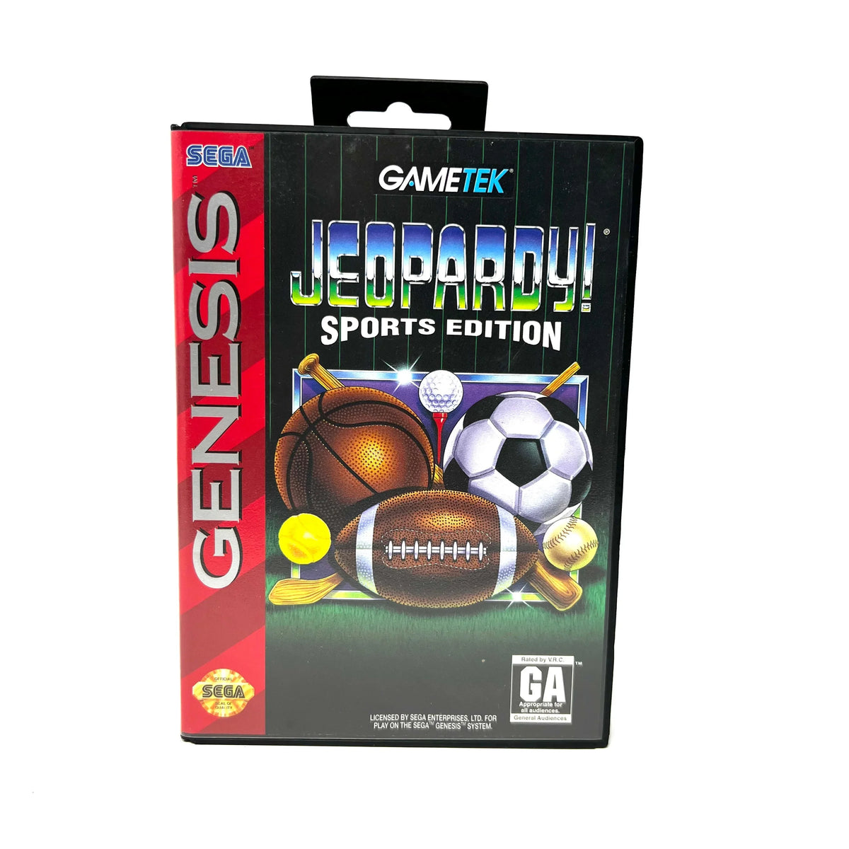 Genesis Sports Edition Jeopardy Game Ten Sega