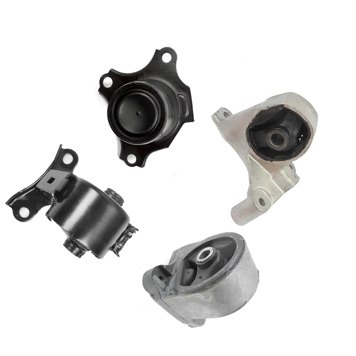 Transmission Coupe 2001-2005 Motor 1.7L Civic Fits: for 02 & Honda A4511 Engine 01 03 Kit 4PCS 05 A4539 04 Trans A6589 Manuel A6588 Mount