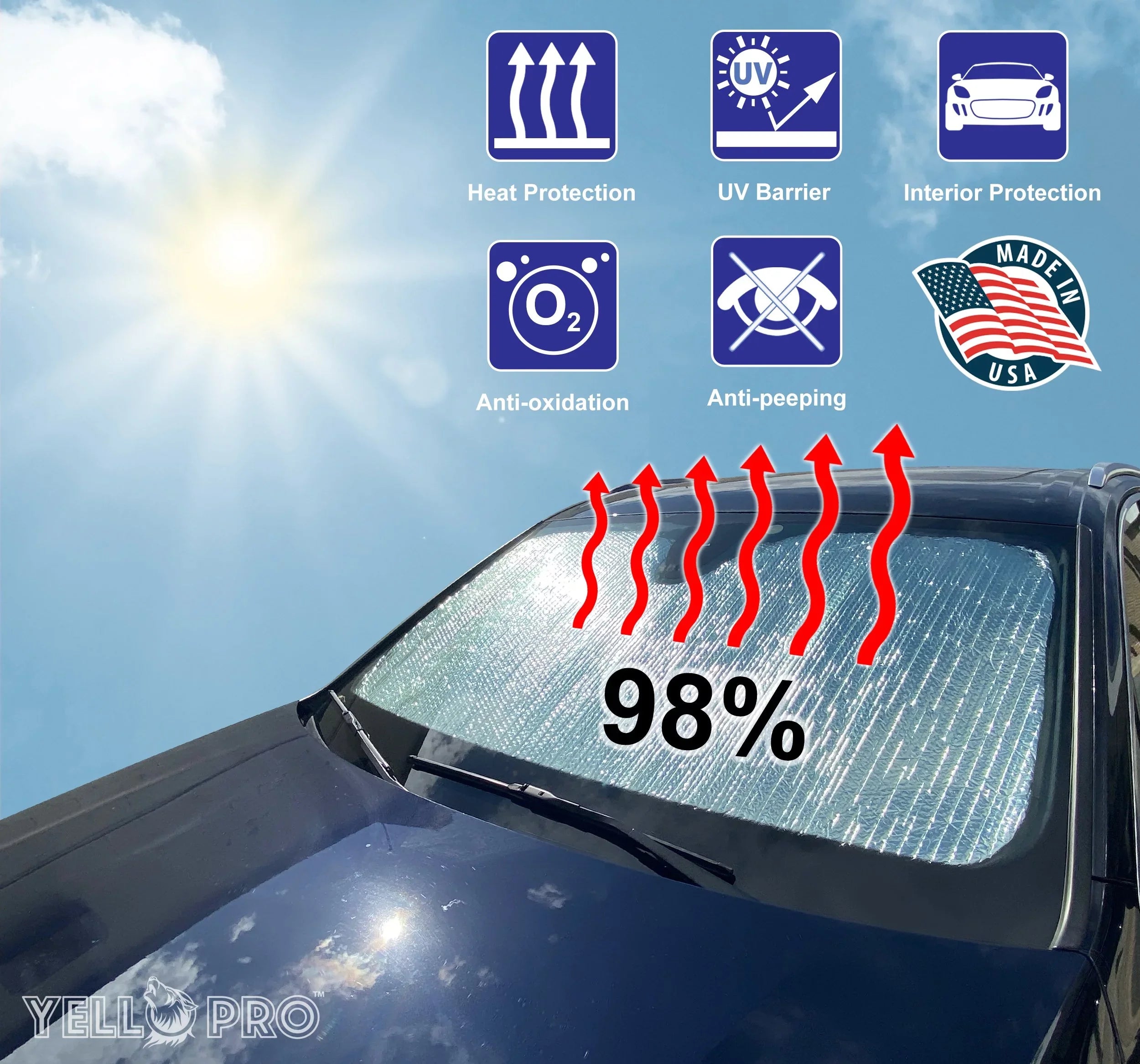 Cab Mega for Front Cab, 4Dr 2Dr Cab Quad Sunshade RAM Windshield 1500 Truck Cab Regular Crew Pickup Dodge 2019-2023