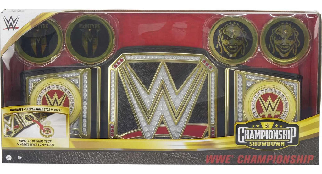 Belt Metallic Title Showdown Championship, WWE Sideplates Championship with WWE Role-Play