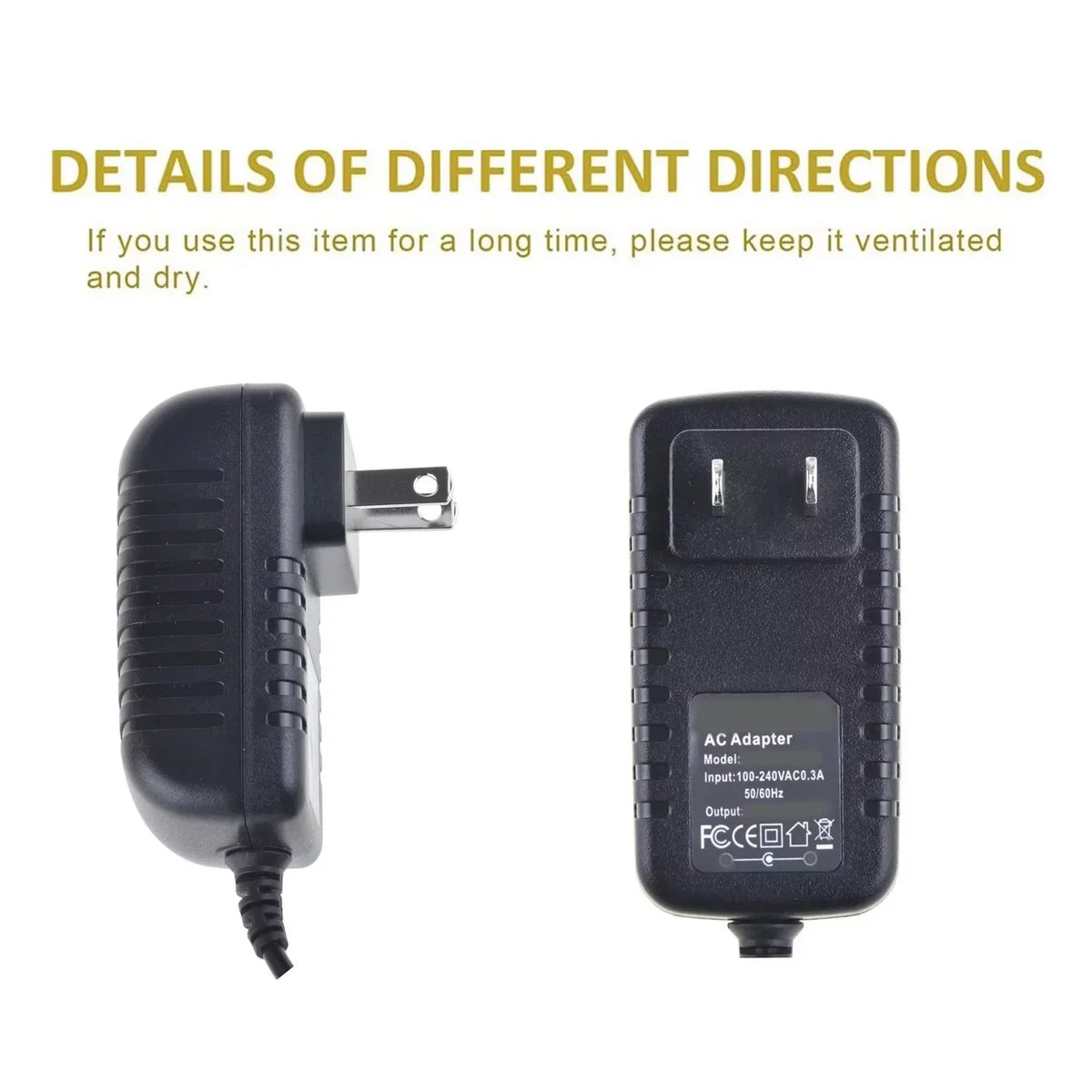 CJP-Geek Mains Adapter Cord Recorder Fostex Cable Charger DC FR-2 FR2 / For Power Mixer FR2-LE Supply Flash Compact PSU FR2LE AC Field