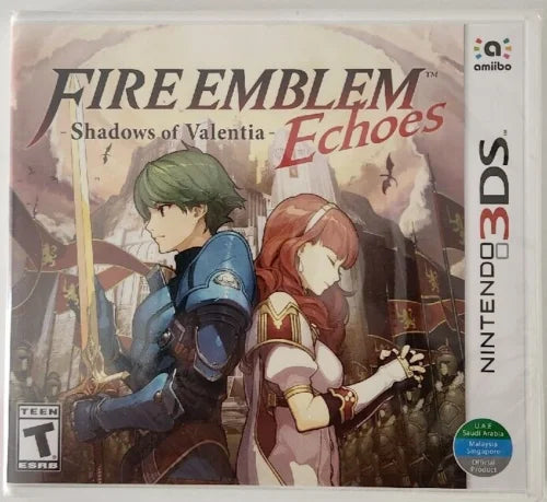 Bundle Game Valentia Shadows & Awakening Fire of New 3DS Emblem Echoes: