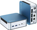 Getorli Mini PC Ryzen 5 6600H (Up to 4.5GHz), 32GB LPDDR5 1TB NVMe SSD, Triple 4K Display Mini Desktop Computer, Dual LAN, WiFi 6 BT5.3, Micro PC for Office, Home, Light Gaming