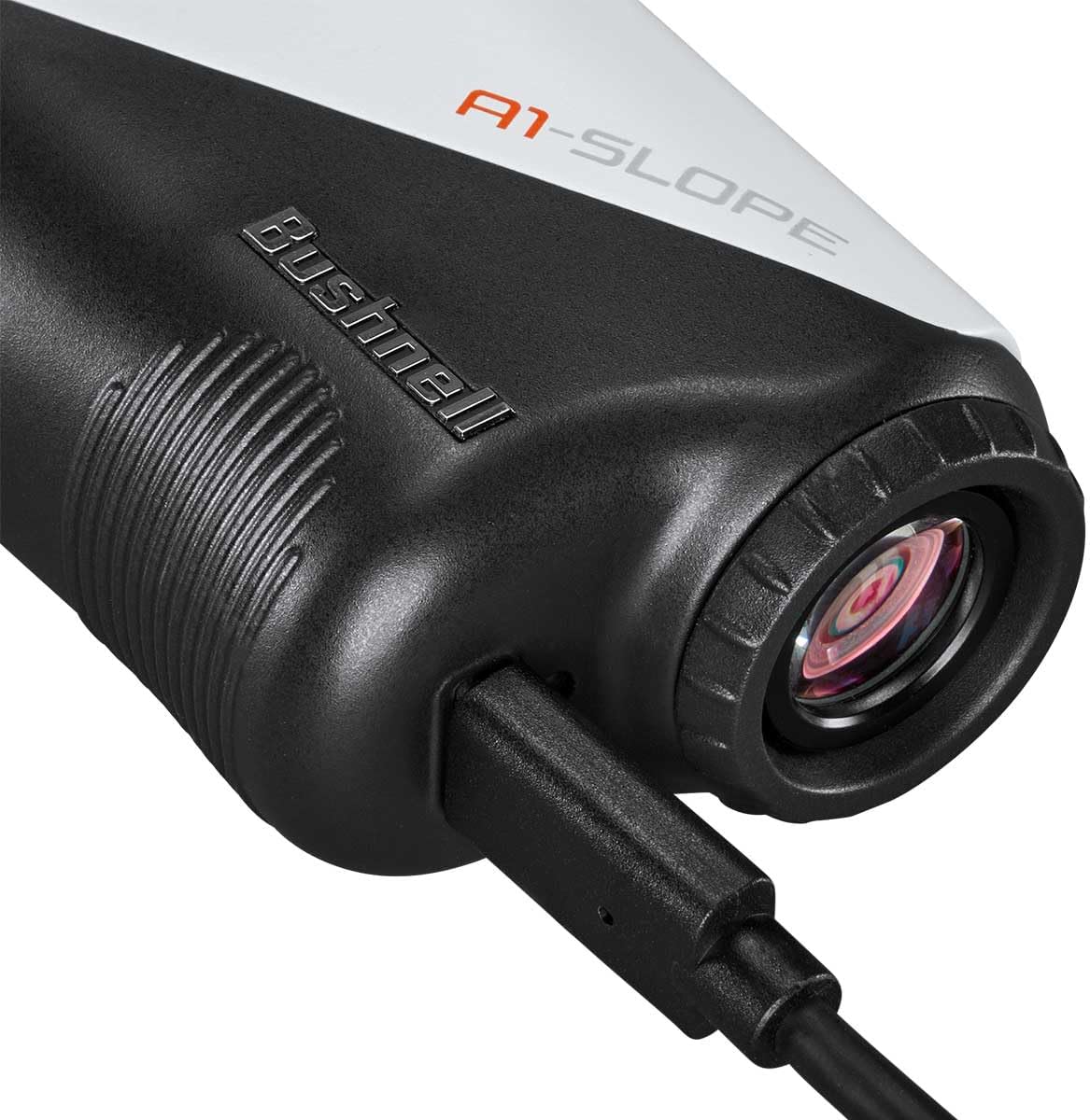 Bushnell A1-Slope Golf Laser Rangefinder Bundle - Ultra-Compact, Tour-Trusted Slope Technology, 6X Magnification, PinSeeker with JOLT with PlayBetter Portable Charger & Microfiber Towel