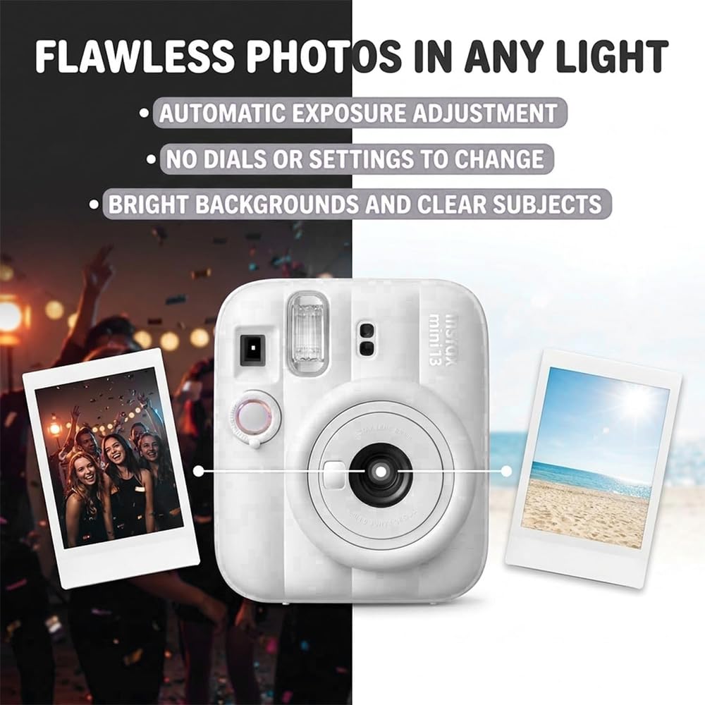 Fujifilm Instax Mini 13 Blue Instant Camera with 20-Sheet Film Set
