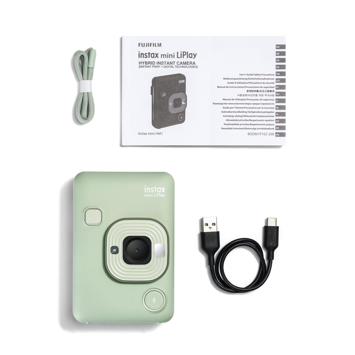 Fujifilm INSTAX Mini LIPLAY Hybrid Instant Camera - Deep Bronze