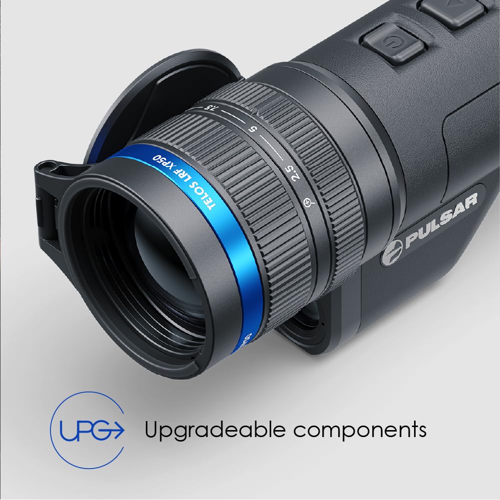 Pulsar Telos LRF Thermal Monocular with Laser Range Finder