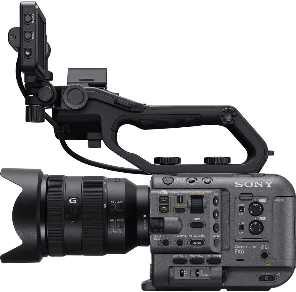 Sony FX6 Cinema Camera with 24-105mm Lens & Microphone Bundle