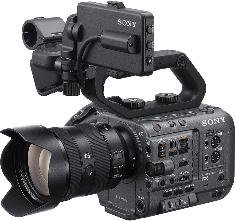 Sony FX6 Cinema Camera with 24-105mm Lens & Microphone Bundle