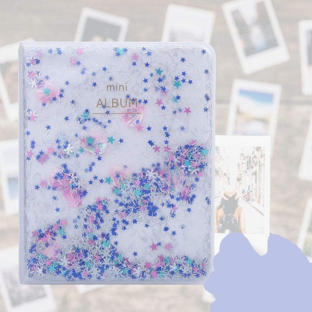 Fujifilm Instax Mini 13 Instant Camera Dreamy Purple + Fuji Film Value Pack (40 Sheets) + Tudak Accessories Bundle, Incl. Compatible Carrying Case, Quicksand Beads Photo Album 64 Pockets