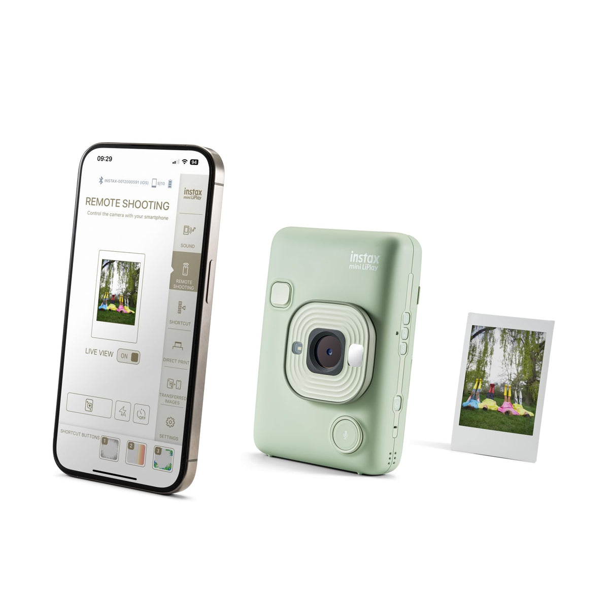 Fujifilm INSTAX Mini LIPLAY Hybrid Instant Camera - Deep Bronze