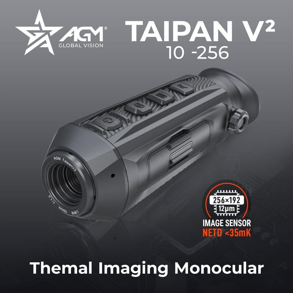 AGM Global Vision Taipan V2 Thermal Imaging Monocular High-Sensitivity