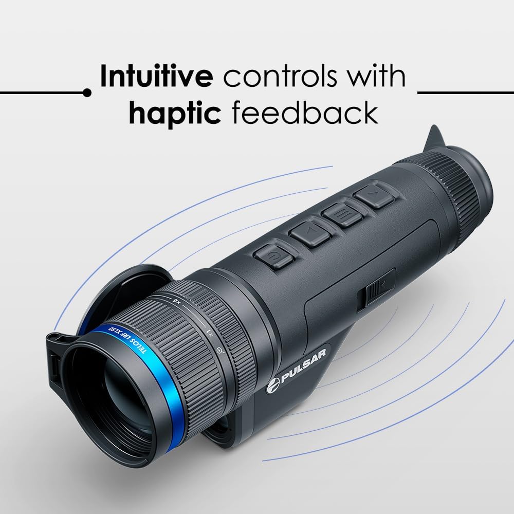 Pulsar Telos LRF Thermal Monocular with Laser Range Finder