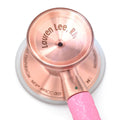 MDF Titanium Engravable Cardiology Stethoscope, Rose Gold - Pink