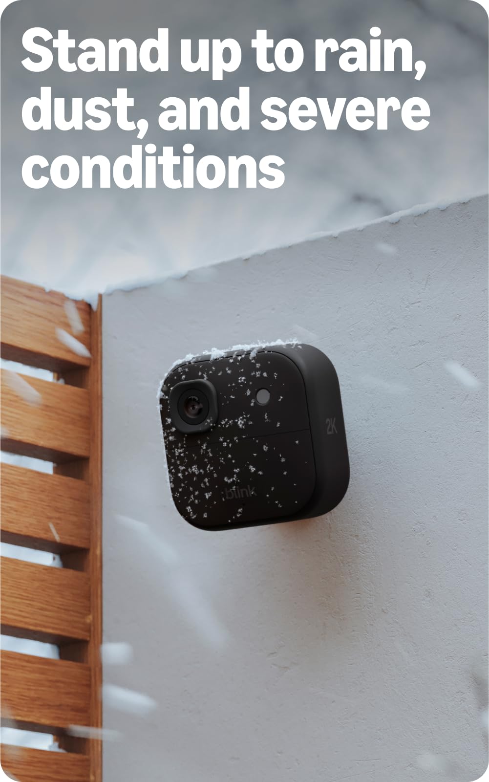 Blink Outdoor 2K+ (newest model) â Wireless smart security camera, 2K video resolution, enhanced audio, two-year battery. Sync Module Core included â 2 camera system (Black)