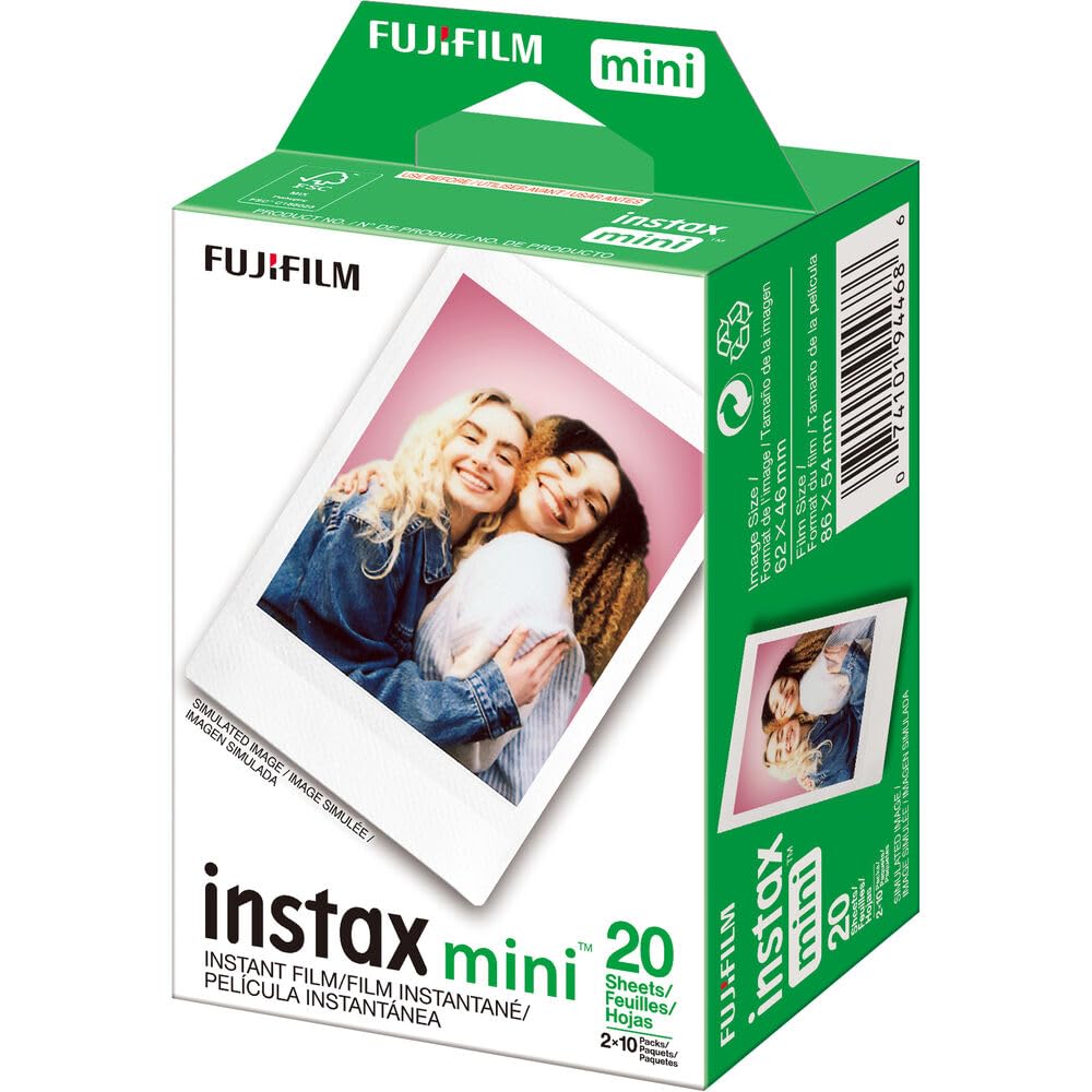FUJIFILM INSTAX MINI Film 200 Sheets Bundle