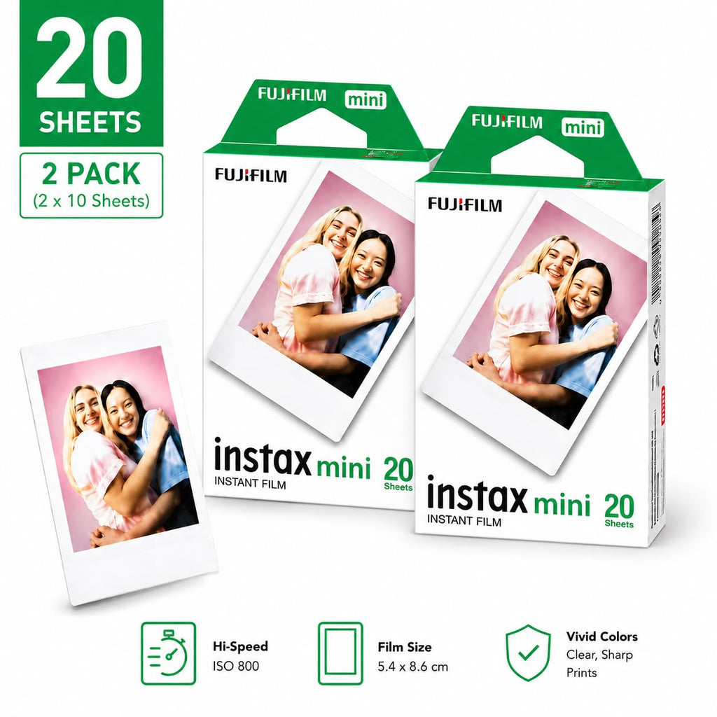 FUJIFILM instax mini 13 Instant Film Camera - Lagoon Green