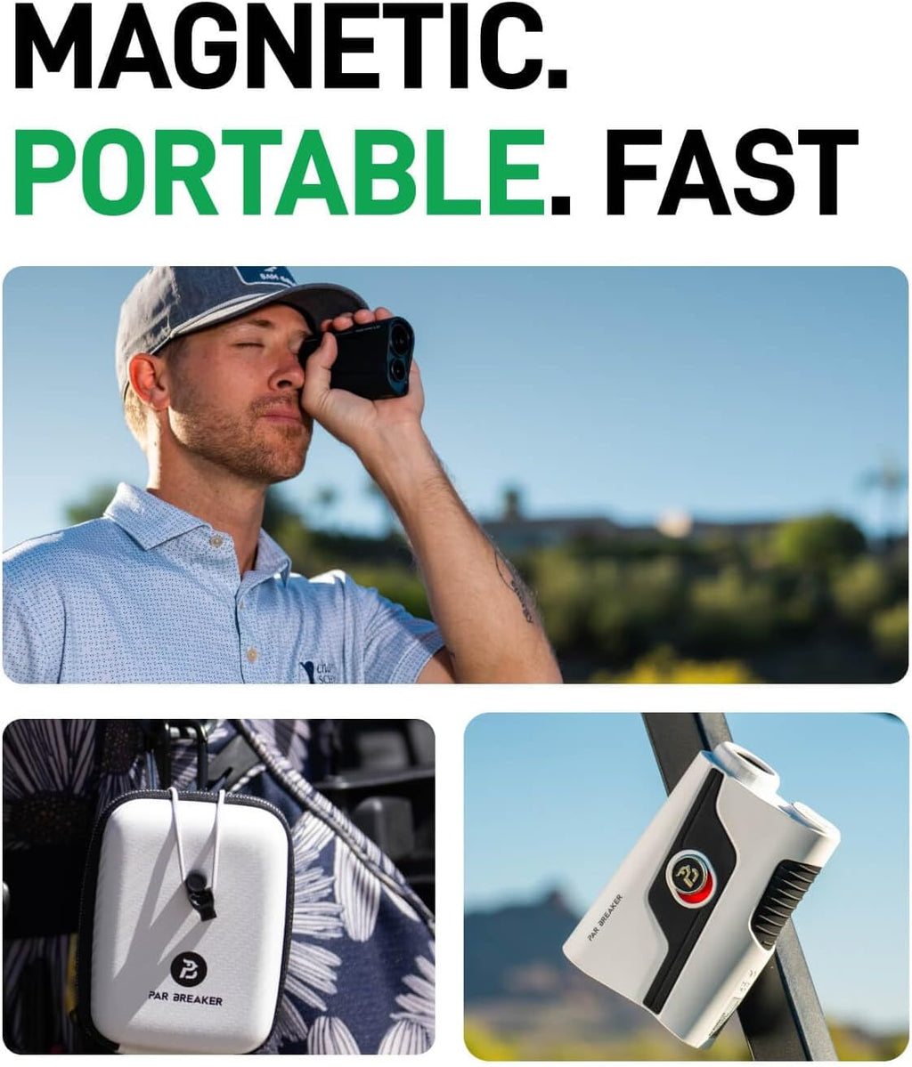 Yard Sync L30 Golf Laser Rangefinder with Slope On/Off Switch