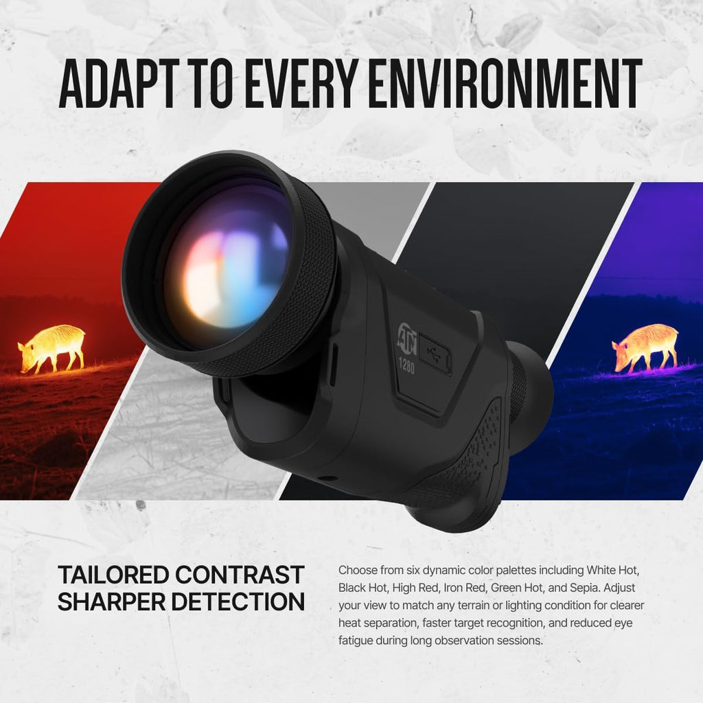 ATN BlazeHunter XD Thermal Imaging Monocular, 1280x1024, Rangefinder