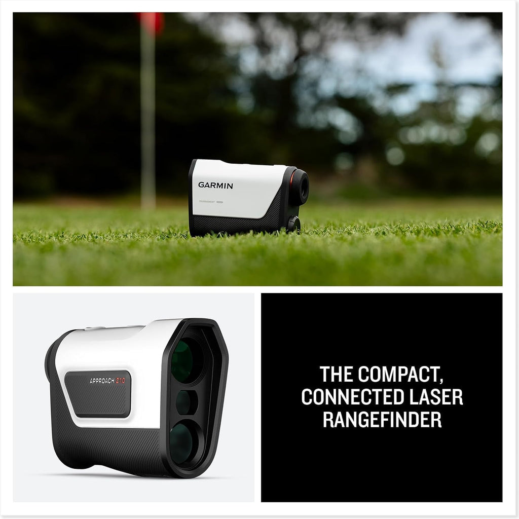 Garmin Approach Z10 Laser Golf Rangefinder Bundle