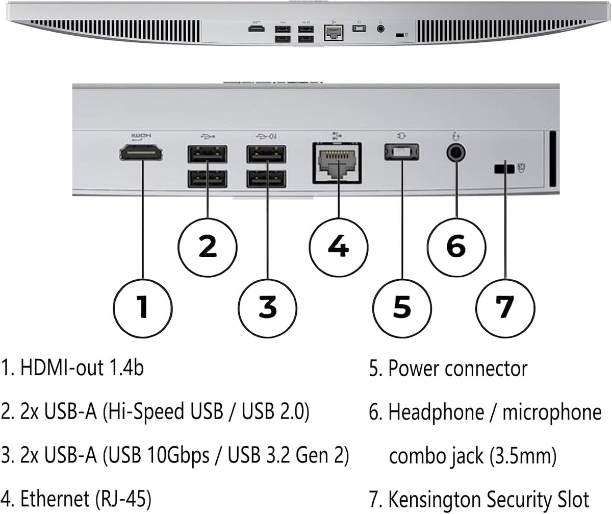 Lenovo IdeaCentre 24 FHD AIO Desktop Computer, 8GB RAM, 512GB PCIe SSD