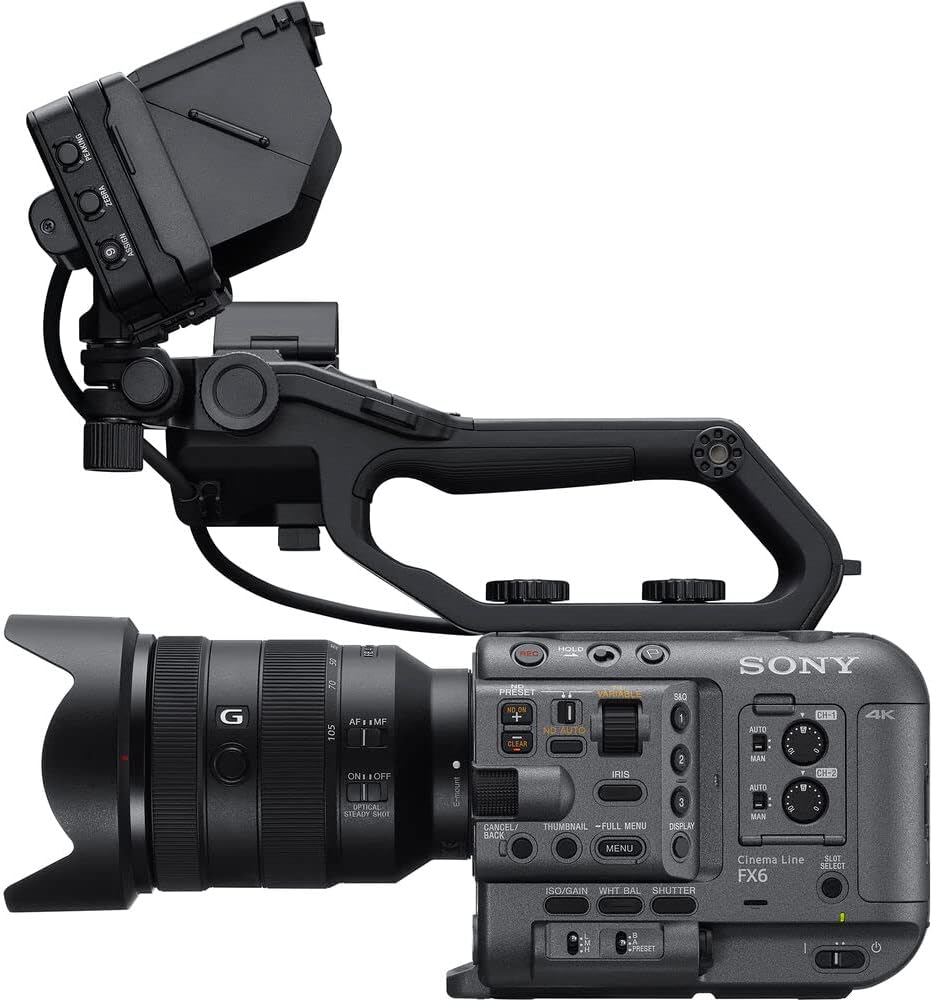 Sony FX6 Cinema Camera with 24-105mm Lens & Microphone Bundle