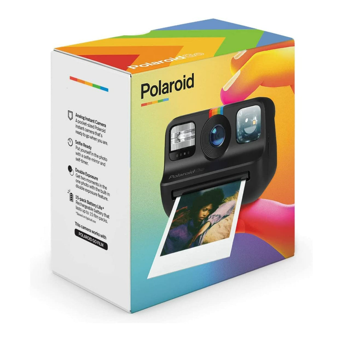 Polaroid Go Everything Box Camera and Instant Film Bundle (6036)
