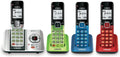 VTech CS6529-4B 4-Handset Cordless Phone with Answering Machine, Caller ID/Call Waiting, DECT 6.0 System, Wall Mountable