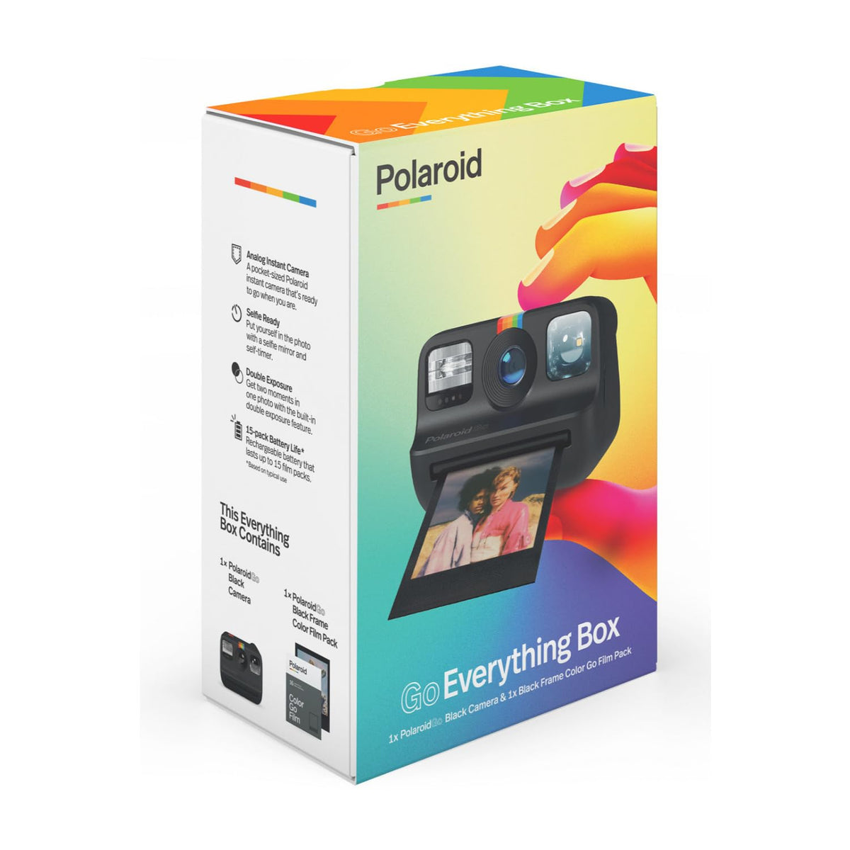 Polaroid Go Everything Box Camera and Instant Film Bundle (6036)
