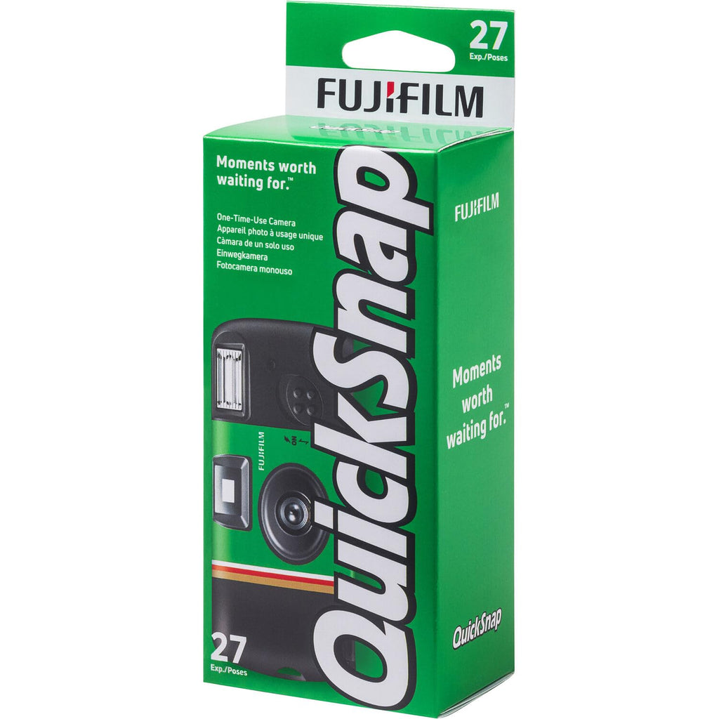FUJIFILM QuickSnap Flash 400 One-Time-Use Disposable Camera (4 Pack)
