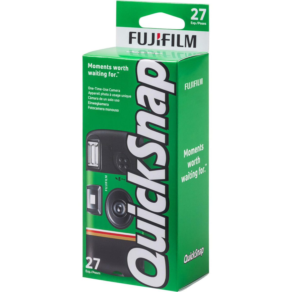 FUJIFILM QuickSnap Flash 400 One-Time-Use Disposable Camera (4 Pack)