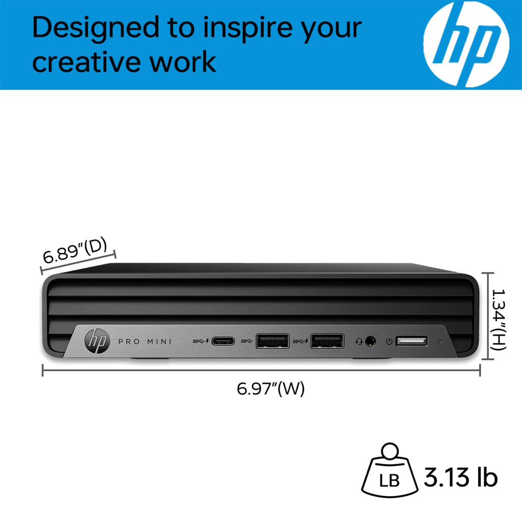 HP 2026 Mini PC Desktop Computers, Intel i5-12400T CPU, 16GB RAM 512GB SSD