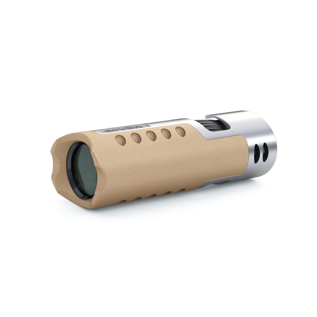 GOVIEW ZOOMR Mono 8x25 High Powered Monocular for Adults - Phantom Black