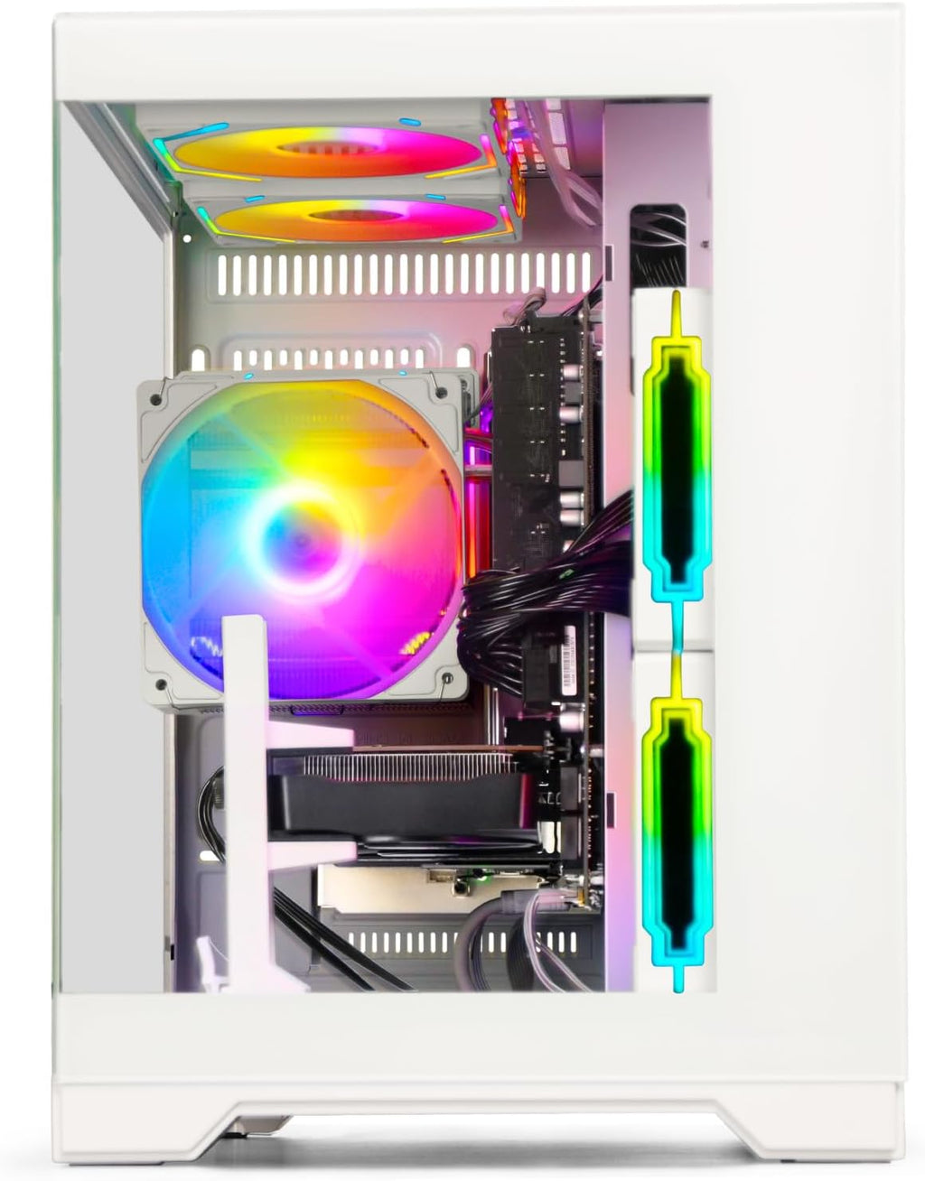 Gaming PC Desktop Computer - Ryzen 5 4500, Radeon RX 6500XT 4GB