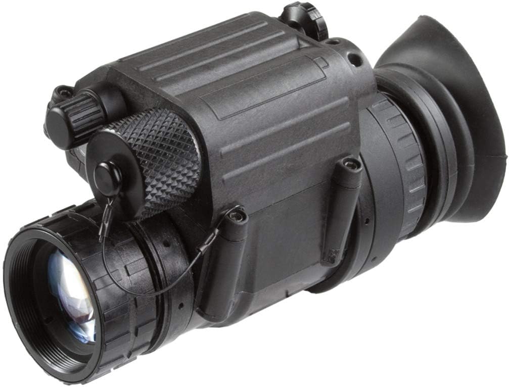 AGM Global Vision PVS-14 3AW1 Night Vision Monocular with Gen 3 Auto-Gated Level 1, P45-White Phosphor IIT, Made in USA