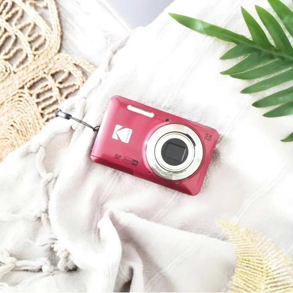 Kodak PixPro Friendly Zoom FZ55 16MP 1080p Full HD Camera (Pastel Pink)